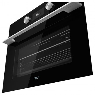 Електрична духова шафа Teka UrbanColor HLC 8400 BK (111130003) чорне скло Електрична духова шафа Teka UrbanColor HLC 8400 BK (111130003) чорне скло