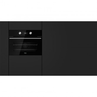 Електрична духова шафа Teka UrbanColor HLC 8400 BK (111130003) чорне скло Електрична духова шафа Teka UrbanColor HLC 8400 BK (111130003) чорне скло