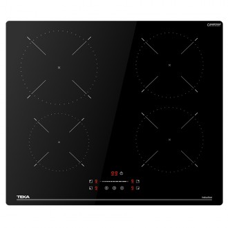 Індукційна варильна поверхня Teka Easy IBC 64110 SSM BK (112520051) чорне скло Індукційна варильна поверхня Teka Easy IBC 64110 SSM BK (112520051) чорне скло