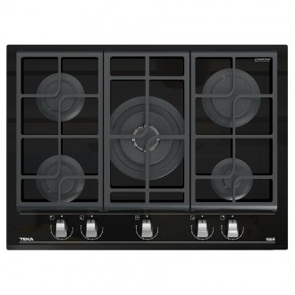 Газова варильна поверхня Teka UrbanColor / Total GZC 75330 XBN (112570061) чорне скло
