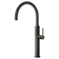 Змішувач кухонний Gessi 316 Kitchen Cesello чорний метал браширований PVD (60020#707)