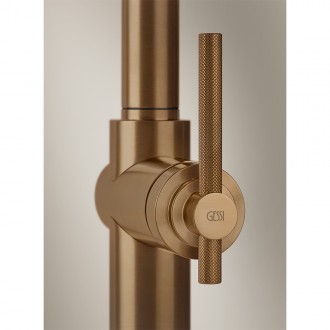 Змішувач кухонний Gessi Habito мідь браширована PVD (60650#708) Змішувач кухонний Gessi Habito мідь браширована PVD (60650#708)