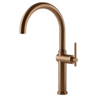 Змішувач кухонний Gessi Habito бронза браширована PVD (60670#726)