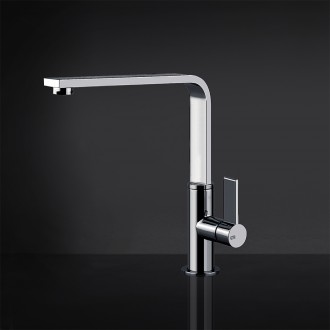 Змішувач кухонний Gessi Helium матовий чорний (17015#299) Змішувач кухонний Gessi Helium матовий чорний (17015#299)