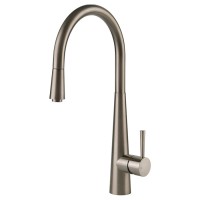 Змішувач кухонний з висувним виливом Gessi Just нержавіюча сталь (20577#149)