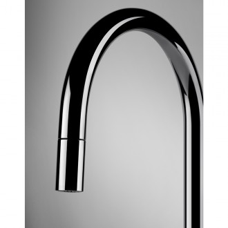 Смеситель кухонный с выдвижным изливом Gessi Monaco хром (17163#031) Смеситель кухонный с выдвижным изливом Gessi Monaco хром (17163#031)