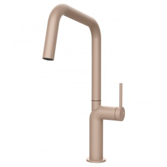 Змішувач кухонний Gessi Stelo матова пудра (60305#275)