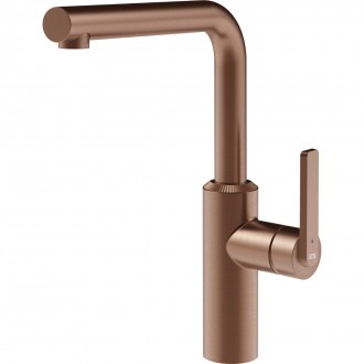 Змішувач кухонний Gessi Segni мідь браширована PVD (60948#708)