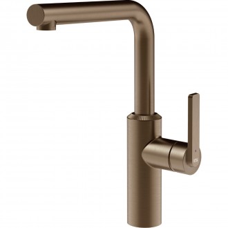 Змішувач кухонний Gessi Segni бронза кавова браширована PVD (60948#761)