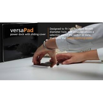 Встраиваемый модуль ASA VersaPad 1x220 2xUSB белый (060.08F.00001)